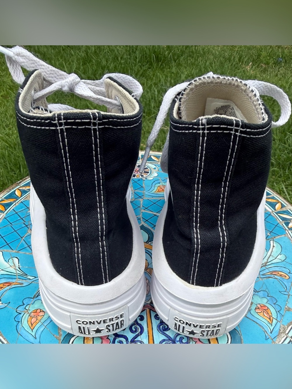 Converse Chuck Taylor All Star Move Platform High Top Womens 5 - Picture 10 of 13